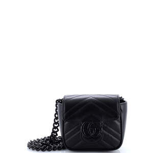 Gucci Gg Marmont Flap Belt Bag #224485G13B